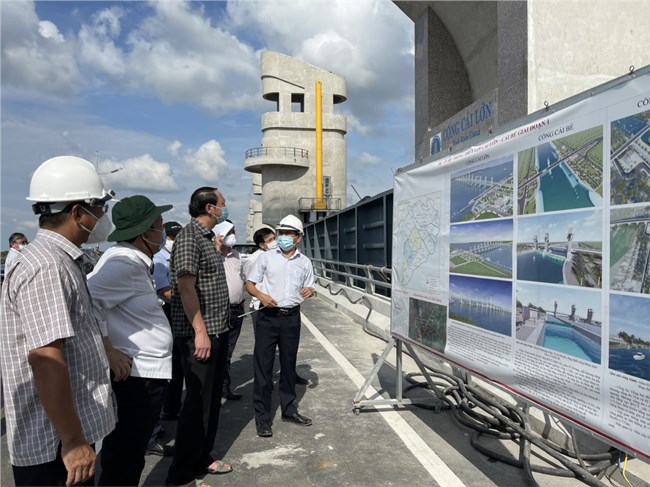 Hệ thống thủy lợi Cái Lớn - Cái Bé giai đoạn I chuẩn bị hoàn thành (05/11/2021)